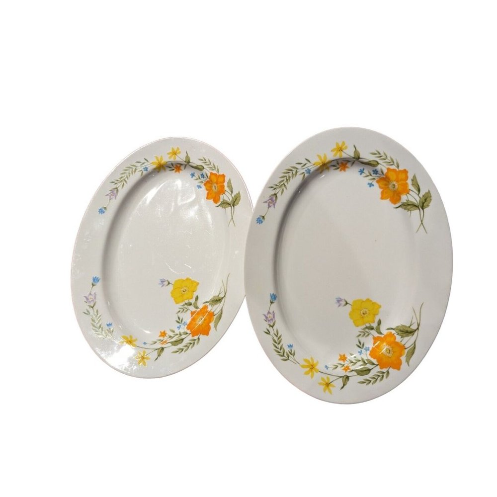 Jardin Charlene Fine China Japan 2 Small Platters
